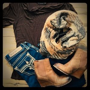 The Limited Cowl Neck Layering Top